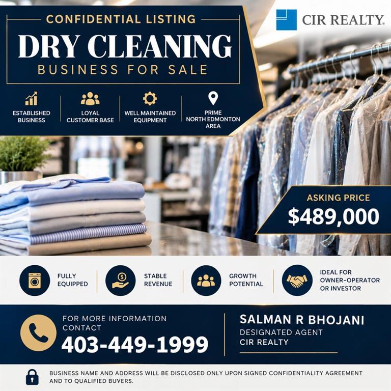 Dry Cleaning Business